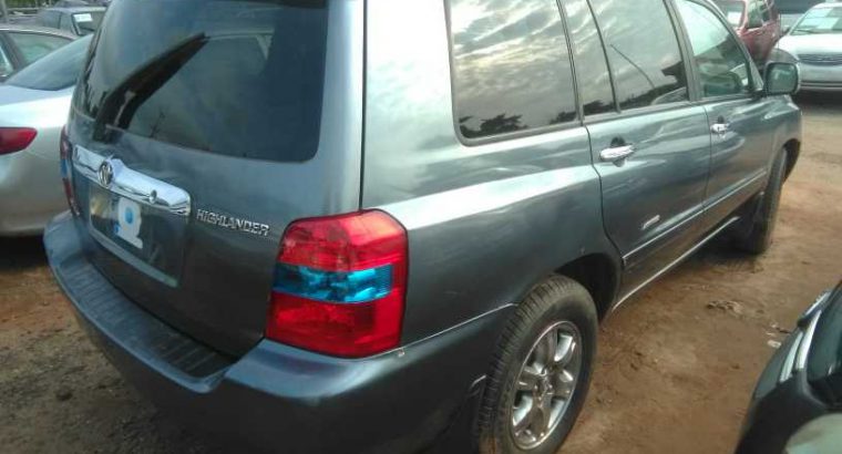 Toyota Highlander 2005 Model