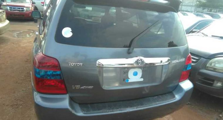 Toyota Highlander 2005 Model