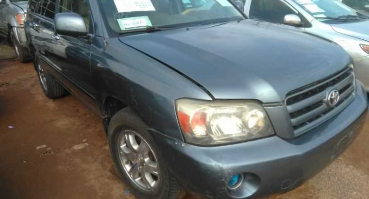 Toyota Highlander 2005 Model