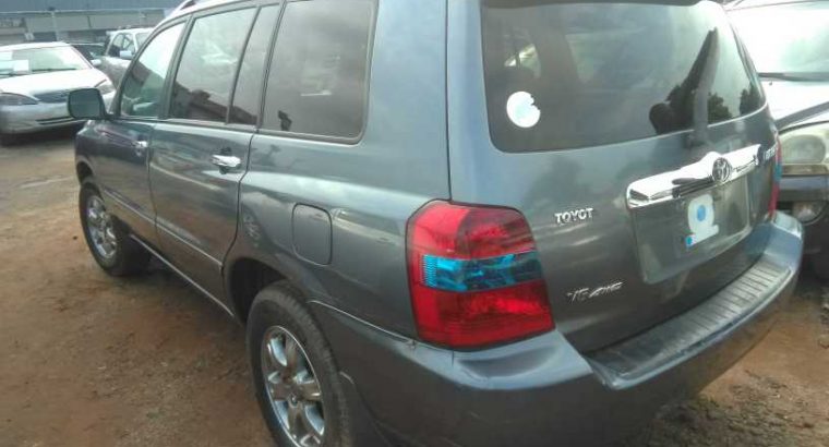 Toyota Highlander 2005 Model