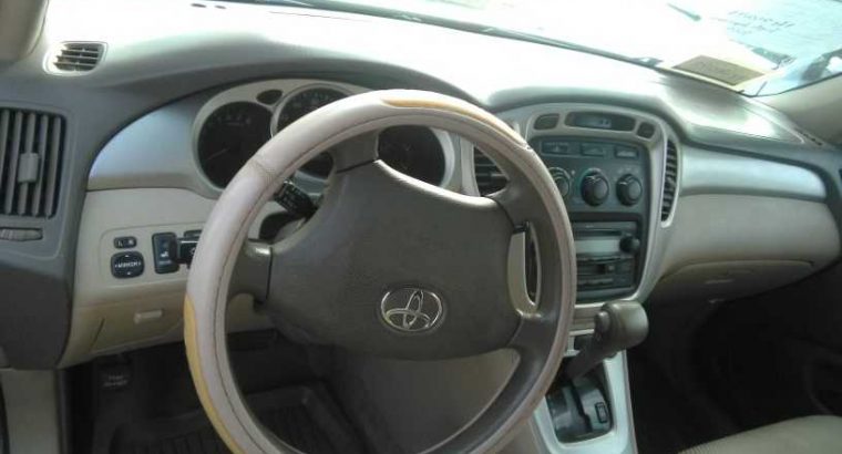 Toyota Highlander 2005 Model