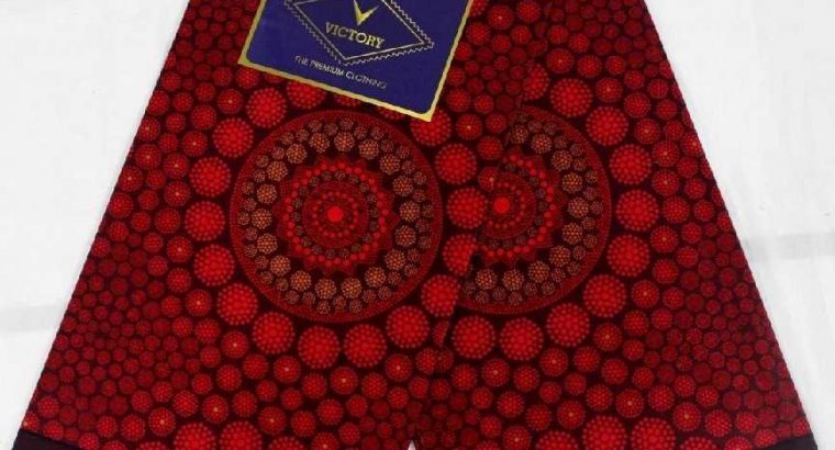 Ankara Wax Designs – 6 Yards Cotton