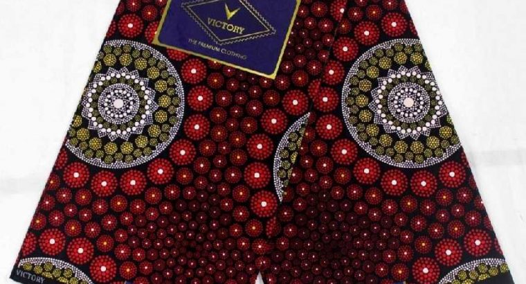 Ankara Wax Designs – 6 Yards Cotton
