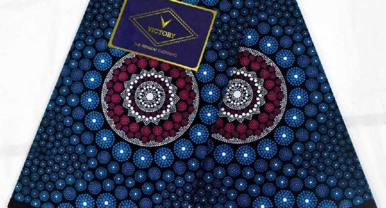 Ankara Wax Designs – 6 Yards Cotton