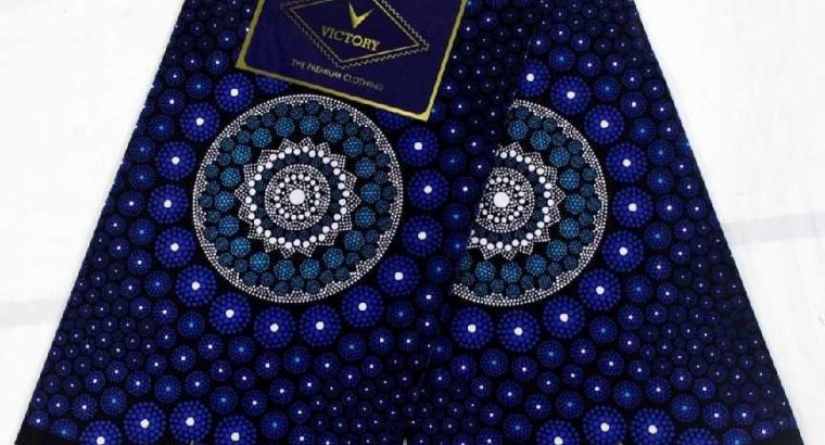 Ankara Wax Designs – 6 Yards Cotton