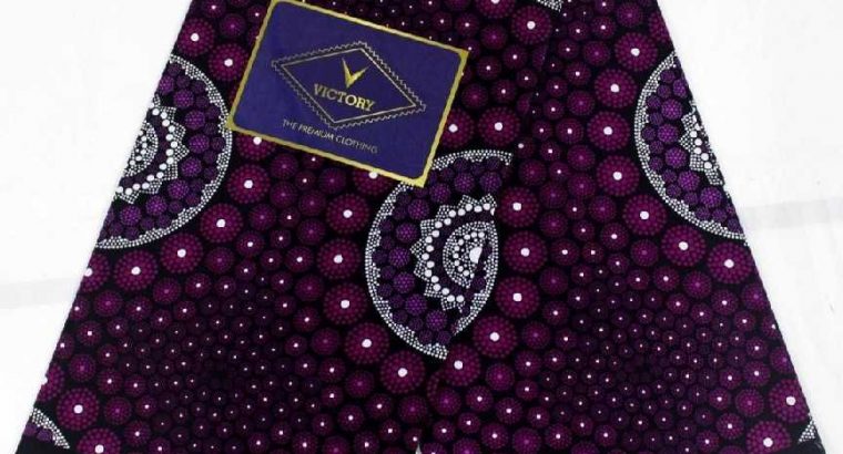 Ankara Wax Designs – 6 Yards Cotton