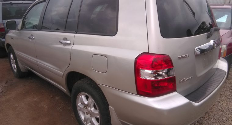 Toyota highlander