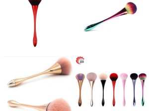 Makeup powder single goblet brush.