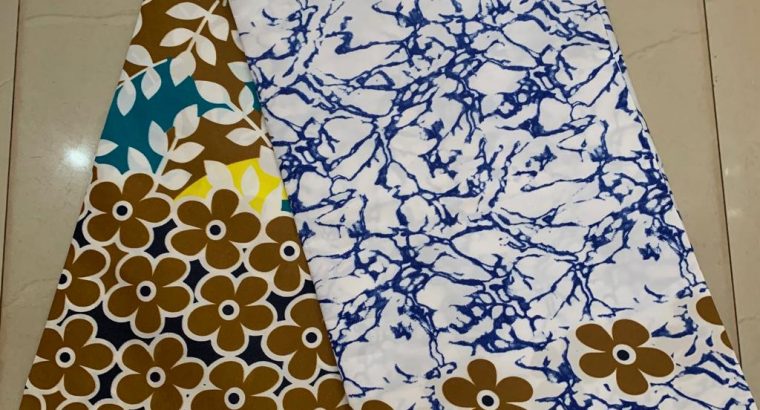 Beautiful Original Ankara Fabrics.
