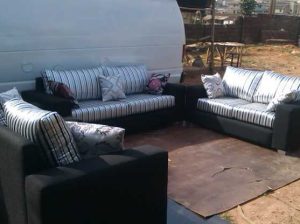 Modern, Comfortable & Durable Fabric Sofa For Your Living Room (pic