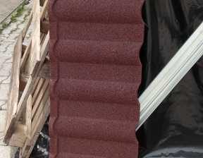 0.55 MM MILANO WINE STONE COATED ROOFING SHEET TILE TILES IN AUCHI ETSAKO WEST EDO STATE