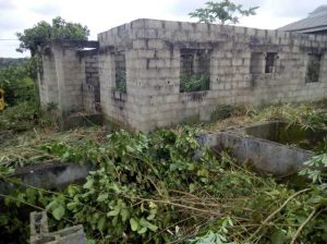 uncompleted bungalow building for sale at a cheaper price