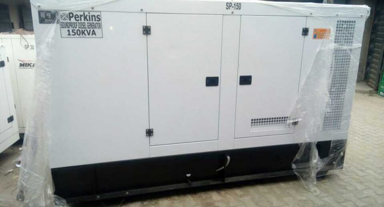 Perkins diesel generator sound proof 150kva
