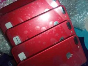 Direct UK used iPhone 7+.128gb.Red edition color