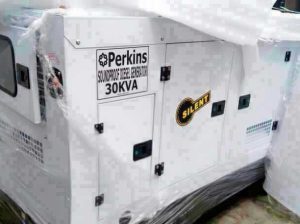 perkins soundproof generator 30kva
