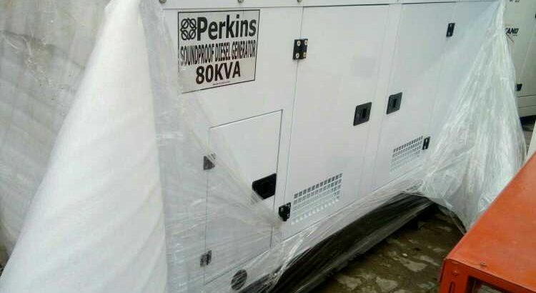 Perkins diesel generator 80kva