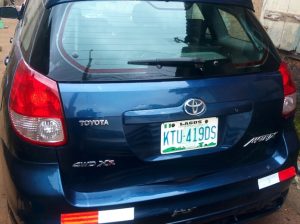 Toyota matrix 4×4