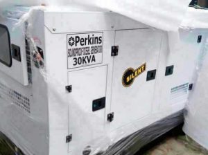 Perkins soundproof generator 30kva