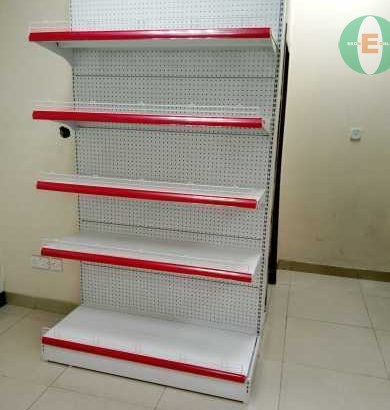 Supermarket shelves