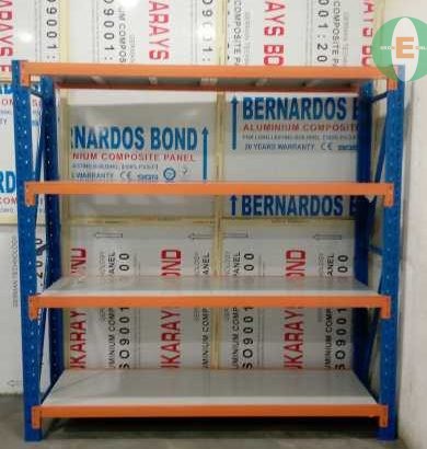 Supermarket shelves