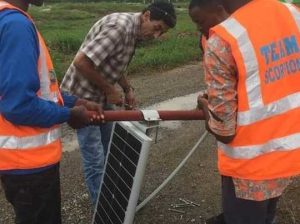 All in one solar street light 60w