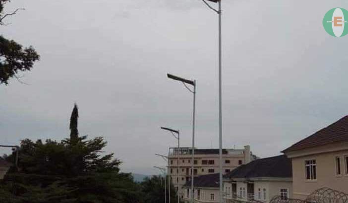 80watts All in one solar street light/ 2 years warranty