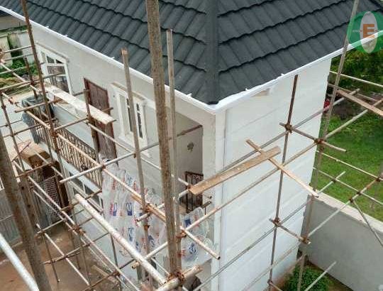 aluminum roof gutter and PVC roof gutter