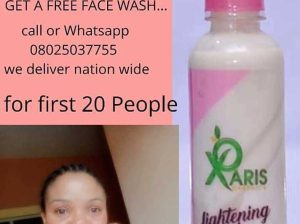 XARIS ORGANICS LIGHTENING BODY MILK