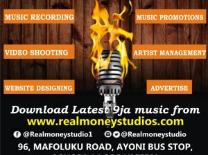 Music recording studio in Oshodi Lagos