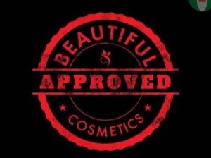 Beautiful cosmetics powder palette, foundation,