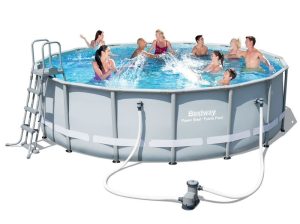 POWER STEEL 16′ x 48″ POOL SET