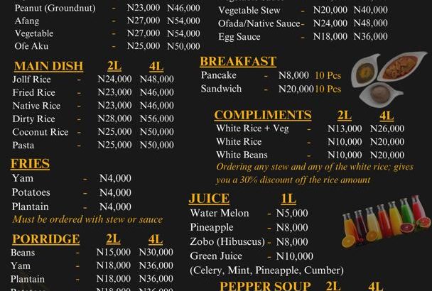 Veelicious Abuja Online Restaurant